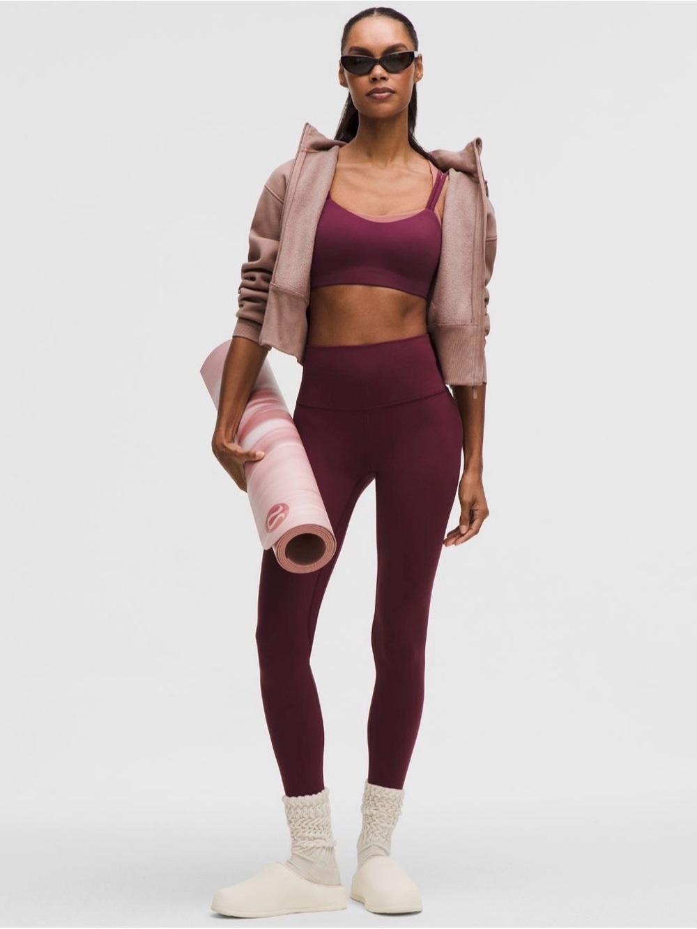Lululemon Align 25” Leggings - Merlot (Size 4)